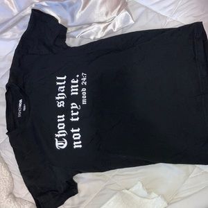 Black fashionova shirt